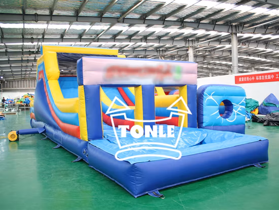 Curso de Obstáculos Infláveis ​​Baratos para Venda