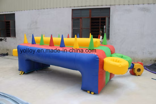 Jogo interativo de bola flutuante de batata quente inflável