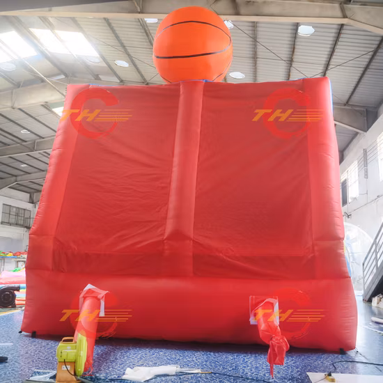 Jogo de obstáculo inflável/jogo de esportes de arena de tiro inflável interativo